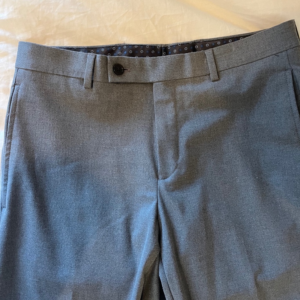Ralph Lauren gray flat front men’s pants 30x30